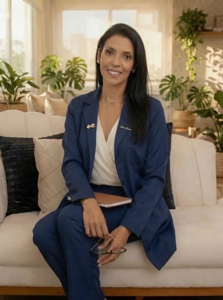 Laura Lamim — Terapeuta Sistêmica em Santo André atendendo Online e Presencial